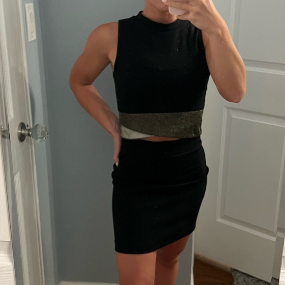 Sally Miller Black Two Piece Skirt Set - Picture 4 of 10